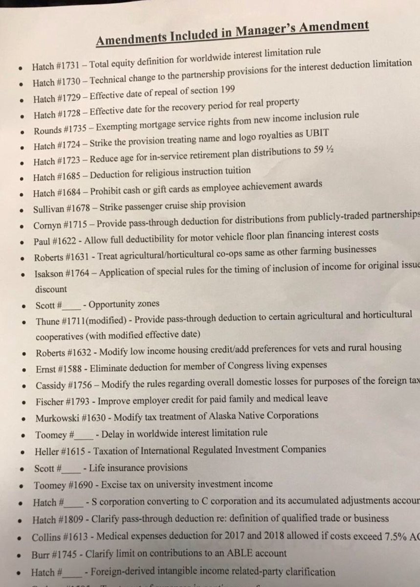 printable list of amendments